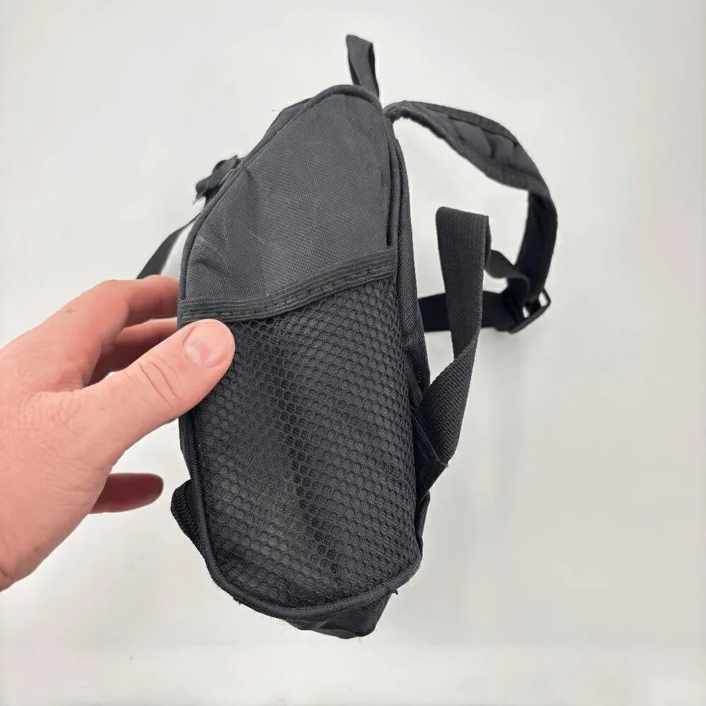 Official‎ Nintendo GBA Game Boy GBC DS Backpack BLACK Carrying Case logo max XL